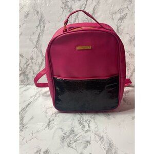 Juicy Couture Pink/Black Sequin Backpack